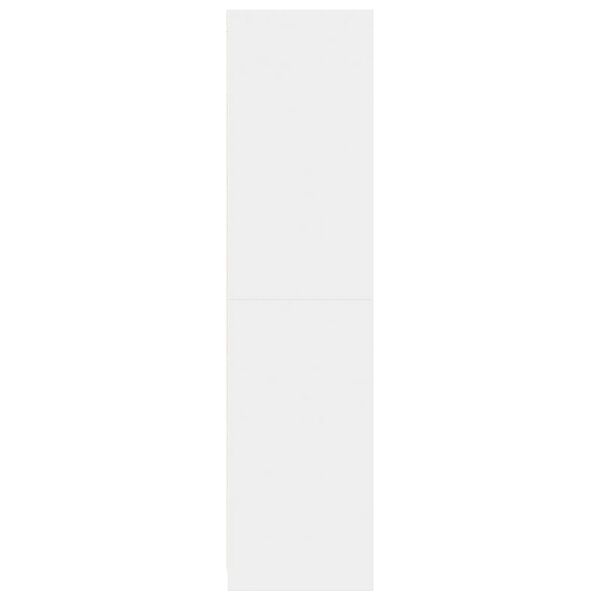 vidaXL Ντουλάπα Λευκή 30x50x200 εκ. από Επεξεργασμένο Ξύλο