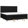 vidaXL &Kappa;&rho;&epsilon;&beta;ά&tau;&iota; Boxspring &mu;&epsilon; &Sigma;&tau;&rho;ώ&mu;&alpha; &Mu;&alpha;ύ&rho;&omicron; 200x200 &epsilon;&kappa;. &Upsilon;&phi;&alpha;&sigma;&mu;ά&tau;&iota;&nu;&omicron;