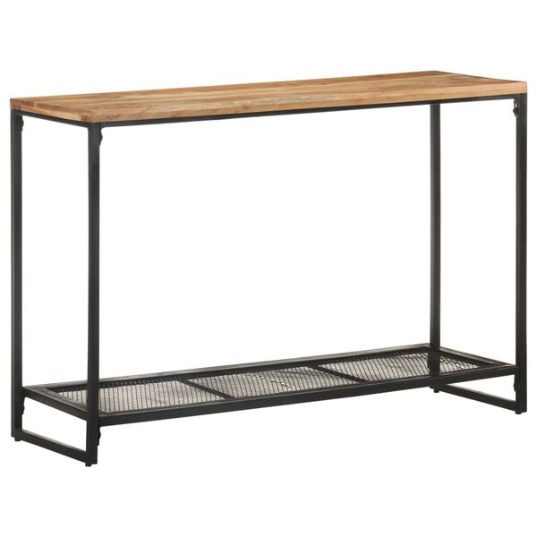 vidaXL Τραπέζι Κονσόλα 110 x 35 x 75 εκ. από Μασίφ Ξύλο Ακακίας