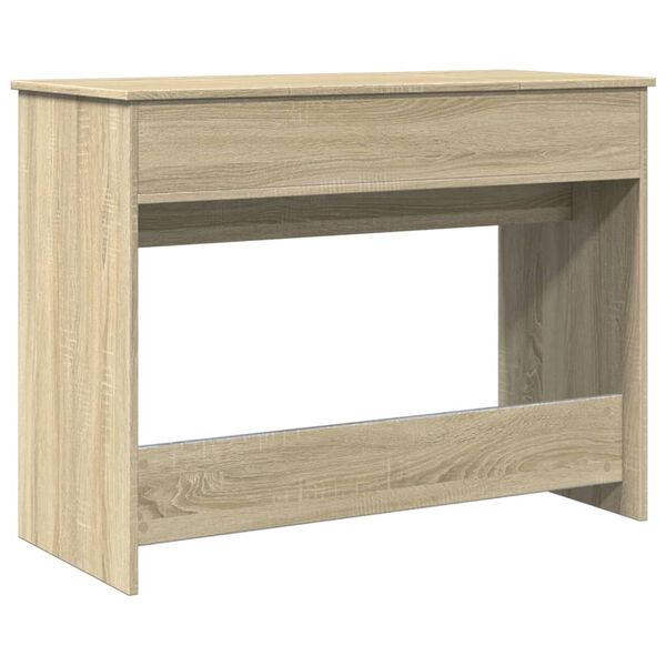 vidaXL Μπουντουάρ με Καθρέφτη Sonoma Δρυς 100x45x76 εκ.