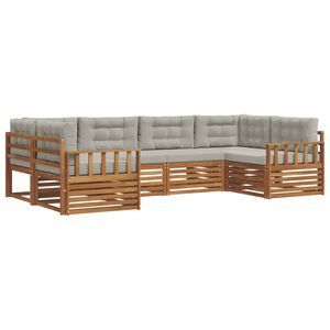 vidaXL &Sigma;&epsilon;&iota;&rho;ά &Kappa;&alpha;&nu;&alpha;&pi;έ &Epsilon;&xi;&omega;&tau;&epsilon;&rho;&iota;&kappa;&omicron;ύ 6 pcs &Phi;&upsilon;&sigma;&iota;&kappa;ό &kappa;&alpha;&iota; &Alpha;&nu;&omicron;&iota;&chi;&tau;ό &Gamma;&kappa;&rho;&iota;