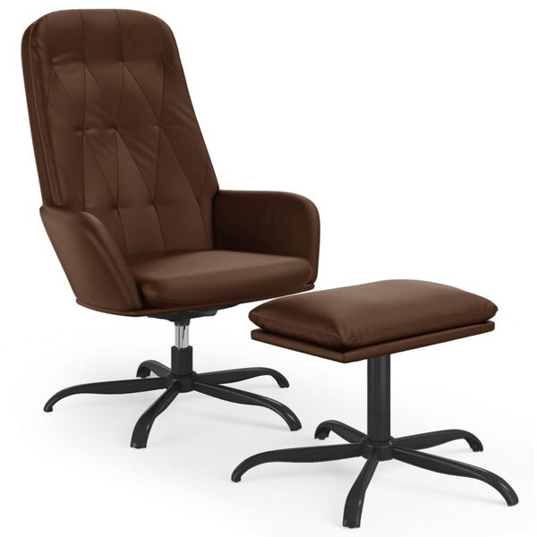 vidaXL &Pi;&omicron;&lambda;&upsilon;&theta;&rho;ό&nu;&alpha; Relax &Gamma;&upsilon;&alpha;&lambda;&iota;&sigma;&tau;&epsilon;&rho;ό &Kappa;&alpha;&phi;έ &Sigma;&upsilon;&nu;&theta;&epsilon;&tau;&iota;&kappa;ό &Delta;έ&rho;&mu;&alpha; &mu;&epsilon; &Upsilon;&pi;&omicron;&pi;ό&delta;&iota;&omicron;