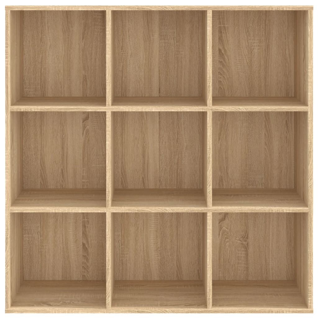 vidaXL Βιβλιοθήκη Χρώμα Sonoma Δρυς 98x29x97,5 εκ. Επεξεργασμένο Ξύλο