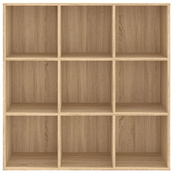 vidaXL Βιβλιοθήκη Χρώμα Sonoma Δρυς 98x29x97,5 εκ. Επεξεργασμένο Ξύλο