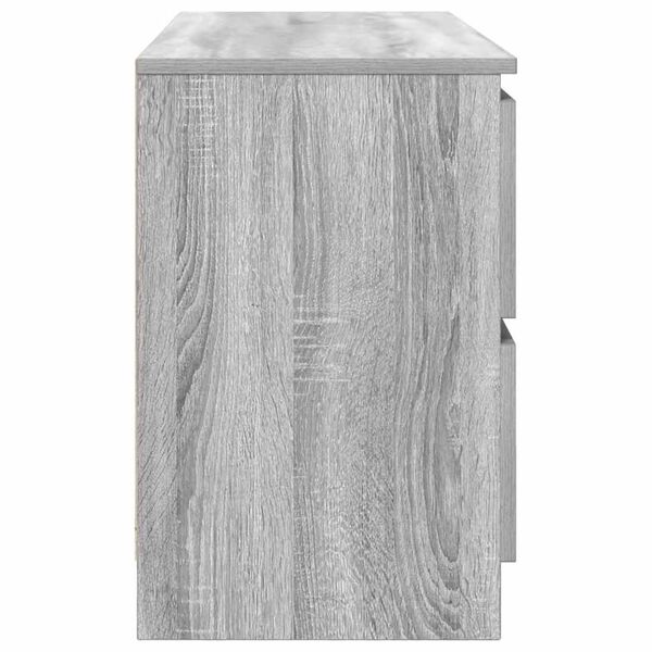 vidaXL Έπιπλο Τηλεόρασης Γκρι Sonoma 100x35x54 εκ. από Επεξεργ. Ξύλο