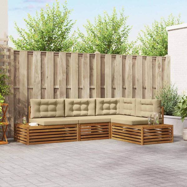 vidaXL &Sigma;&epsilon;&iota;&rho;ά &Kappa;&alpha;&nu;&alpha;&pi;έ &Epsilon;&xi;&omega;&tau;&epsilon;&rho;&iota;&kappa;&omicron;ύ &mu;&epsilon; &mu;&alpha;&xi;&iota;&lambda;ά&rho;&iota; 4 &Tau;&epsilon;&mu;ά&chi;&iota;&omicron; &Phi;&upsilon;&sigma;&iota;&kappa;ό &kappa;&alpha;&iota; &Mu;&pi;&epsilon;&zeta;