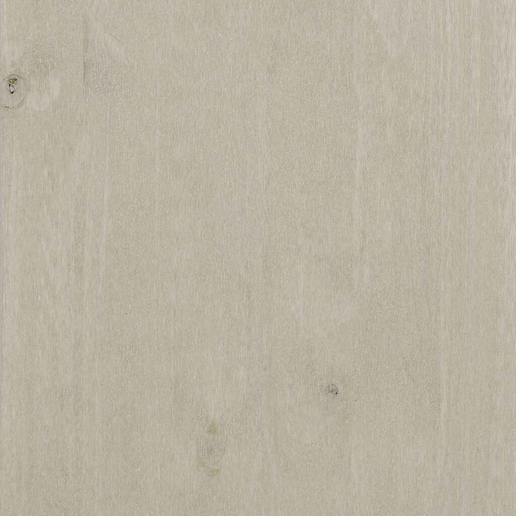 vidaXL Πάνω Μέρος Ντουλαπιού HAMAR Λευκό 85x35x100 εκ. Μασίφ Πεύκο
