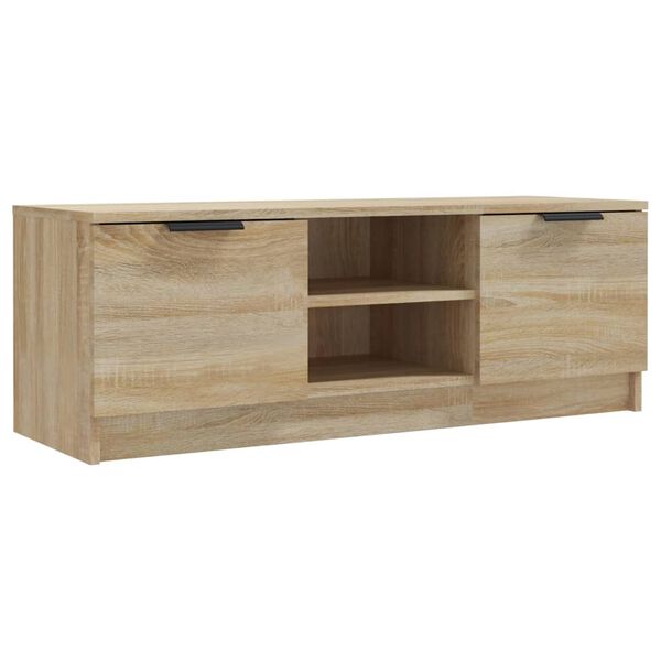 vidaXL Έπιπλο Τηλεόρασης Sonoma Δρυς 102x35x36,5εκ. Επεξεργασμένο Ξύλο