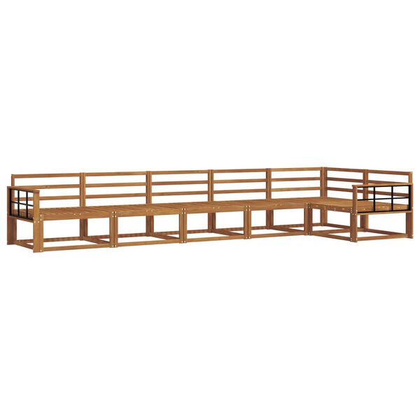 vidaXL &Sigma;&epsilon;&iota;&rho;ά &Kappa;&alpha;&nu;&alpha;&pi;έ &Epsilon;&xi;&omega;&tau;&epsilon;&rho;&iota;&kappa;&omicron;ύ 6 pcs &Phi;&upsilon;&sigma;&iota;&kappa;ό &Sigma;&tau;&epsilon;&rho;&epsilon;ό &Xi;ύ&lambda;&omicron; &Alpha;&kappa;&alpha;&kappa;ί&alpha;&sigmaf;