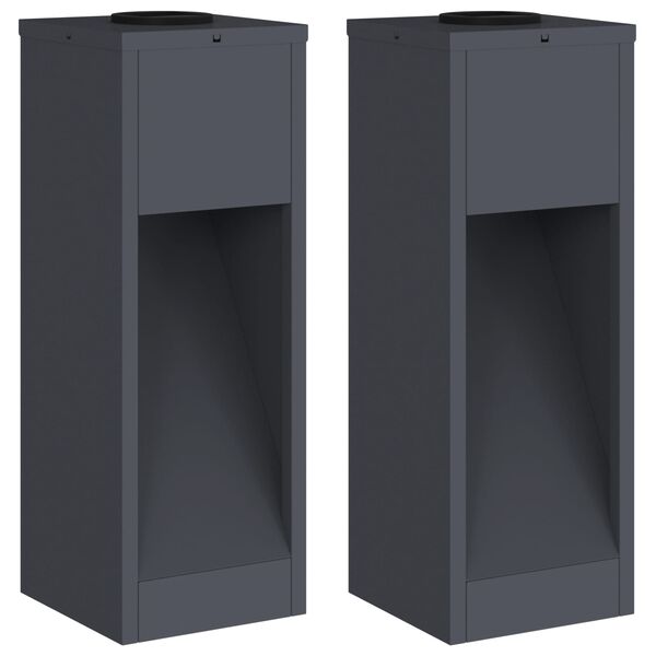 vidaXL &Phi;&omega;&tau;&iota;&sigma;&tau;&iota;&kappa;ό &Eta;&lambda;&iota;&alpha;&kappa;ή&sigmaf; &Epsilon;&nu;έ&rho;&gamma;&epsilon;&iota;&alpha;&sigmaf; LED &Delta;&iota;&alpha;&delta;&rho;&omicron;&mu;ή&sigmaf; 2 pcs &Alpha;&nu;&theta;&rho;&alpha;&kappa;ί