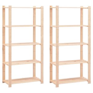 vidaXL &Rho;&alpha;&phi;&iota;έ&rho;&epsilon;&sigmaf; 5 &Epsilon;&pi;&iota;&pi;έ&delta;&omega;&nu; 2 &tau;&epsilon;&mu;. 250 &kappa; 80x38x170 &epsilon;&kappa; &Mu;&alpha;&sigma;ί&phi; &Xi;ύ&lambda;&omicron; &Pi;&epsilon;ύ&kappa;&omicron;&upsilon;
