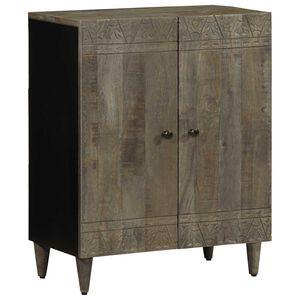 vidaXL Sideboard &alpha;&nu;&omicron;&iota;&chi;&tau;ό &gamma;&kappa;&rho;&iota; 60x33,5x75 cm &mu;&alpha;&sigma;ί&phi; &xi;ύ&lambda;&omicron; Mango