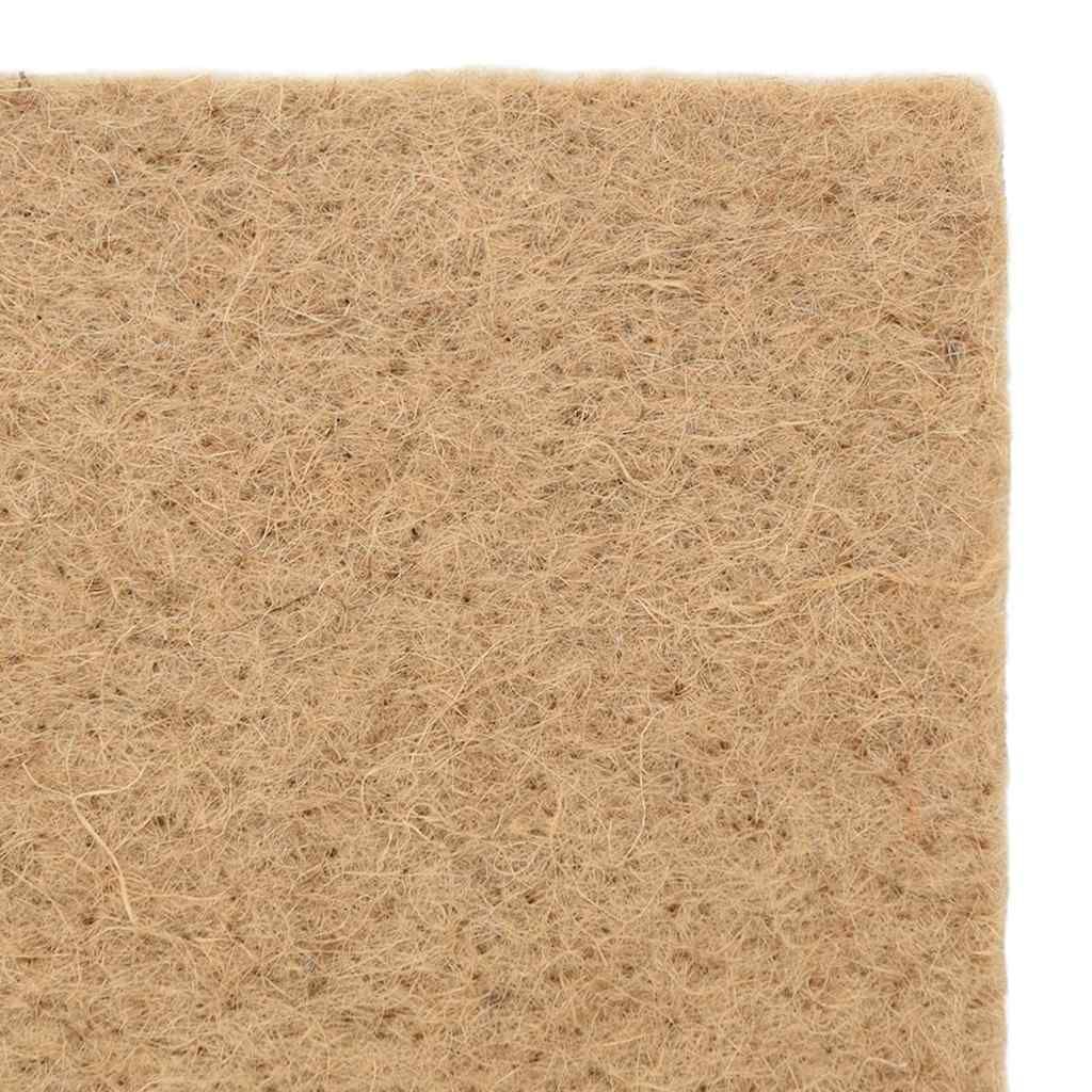vidaXL Στρώμα κάνναβης για τρωκτικά 0,5x1 m 5 mm
