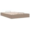 vidaXL Οθωμανικό κρεβάτι χωρίς στρώμα Cappucino 80x200 cm Faux Leather