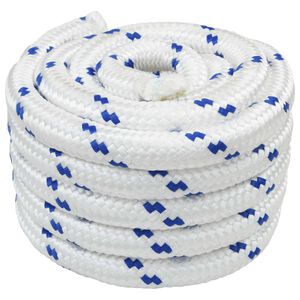vidaXL &Sigma;&chi;&omicron;&iota;&nu;ί Boat 4 mm 25 m &Lambda;&epsilon;&upsilon;&kappa;ό &kappa;&alpha;&iota; &Mu;&pi;&lambda;&epsilon;