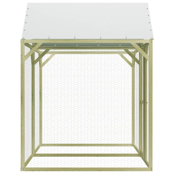 vidaXL Κοτέτσι 3 x 1,5 x 2 μ. από Εμποτισμένο Ξύλο Πεύκου