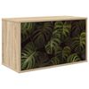 vidaXL &Kappa;&rho;&epsilon;&mu;&alpha;&sigma;&tau;ό&sigmaf; &theta;&rho;&alpha;&nu;ί&omicron; &tau;&eta;&lambda;&epsilon;ό&rho;&alpha;&sigma;&eta;&sigmaf; ELBURG 69 x 33 x 40 &epsilon;&kappa; Sonoma &Delta;&rho;&upsilon;&sigmaf;