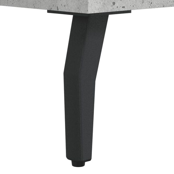 vidaXL Ντουλάπι Γκρι Σκυροδέματος 34,5x34x180 εκ. Επεξεργασμένο Ξύλο