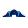 vidaXL Σκηνή Camping 9 Ατόμων Σκούρο Μπλε / Μπλε Υφασμάτινη