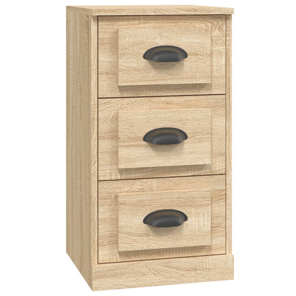 vidaXL Μπουφές Sonoma Δρυς 36x35,5x67,5 εκ. από Επεξεργασμένο Ξύλο