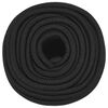 vidaXL Σχοινί Ναυτιλίας Όλο Μαύρο 12 χιλ. 100 μ. από Πολυπροπυλένιο