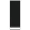 vidaXL Ντουλάπι Μαύρο 34,5x32,5x90 εκ. Επεξεργασμένο Ξύλο
