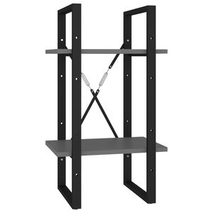 vidaXL &Beta;&iota;&beta;&lambda;&iota;&omicron;&theta;ή&kappa;&eta; &mu;&epsilon; 2 &Rho;ά&phi;&iota;&alpha; &Gamma;&kappa;&rho;&iota; 40 x 30 x 70 &epsilon;&kappa;. &alpha;&pi;ό &Epsilon;&pi;&epsilon;&xi;. &Xi;ύ&lambda;&omicron;
