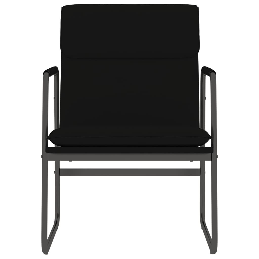 vidaXL Πολυθρόνα Μαύρη 55 x 64 x 80 εκ. από Συνθετικό Δέρμα