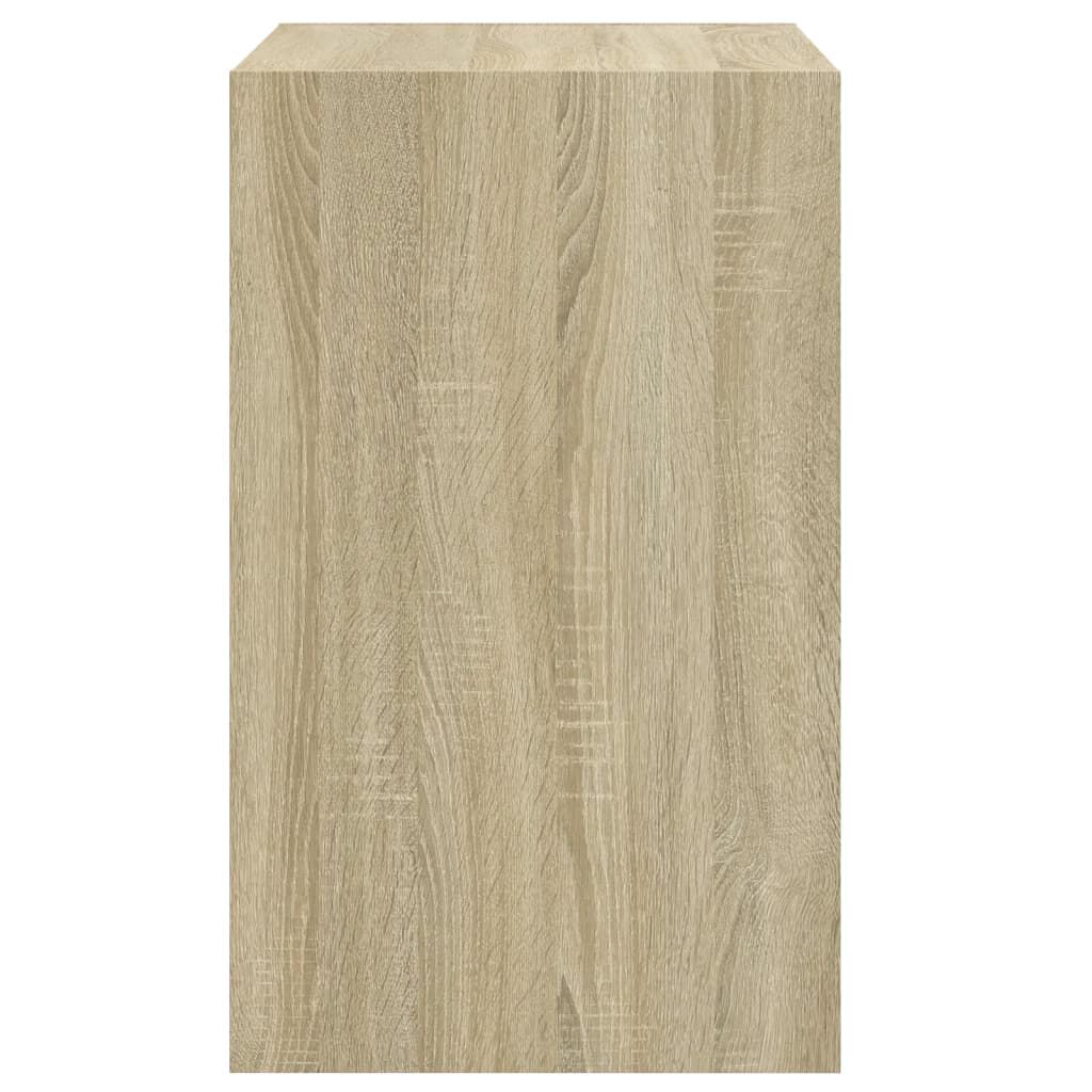 vidaXL Παπουτσοθήκη Sonoma Δρυς 60x42x69 εκ. από Επεξεργασμένο Ξύλο