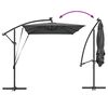 vidaXL Ομπρέλα Cantilever Banana Ανθρακί 294 x 200 x 254 εκ.