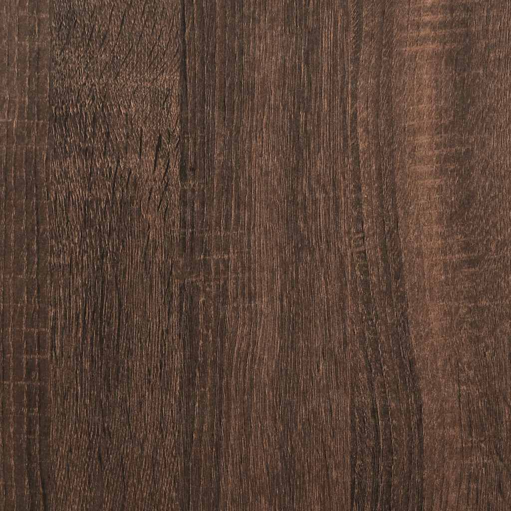 vidaXL Κομοδίνο Κρεμαστά Καφέ Δρυς 40x30x15 εκ. Επεξεργ. Ξύλο