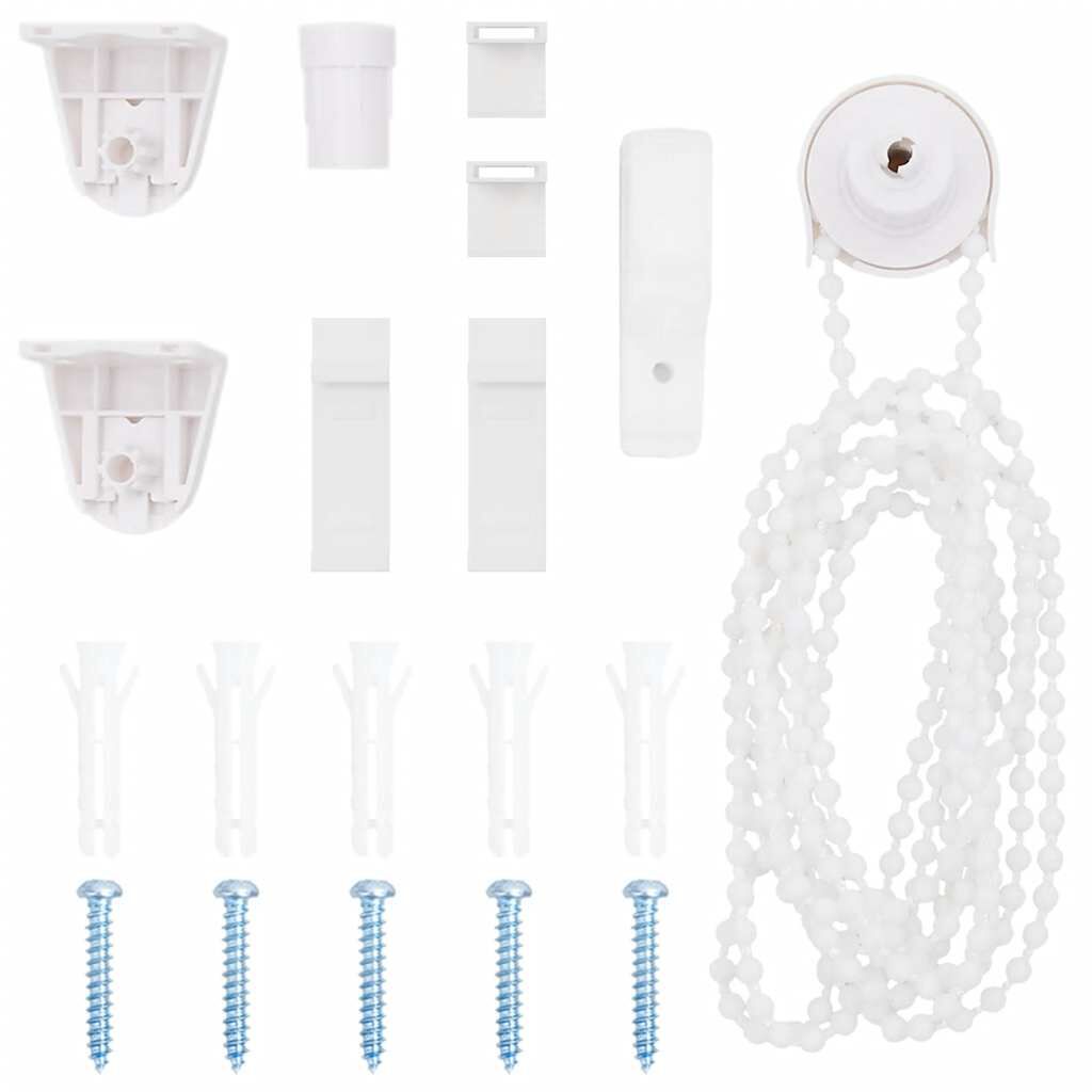 vidaXL Ρολέρ Μπλακάουτ Μπεζ 110x130 cm Πλάτος υφάσματος 105,7 cm