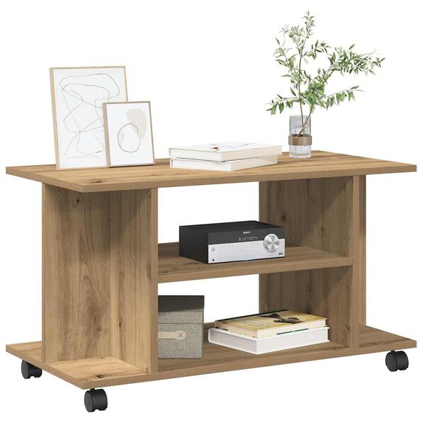 vidaXL Έ&pi;&iota;&pi;&lambda;&omicron; &Tau;&eta;&lambda;&epsilon;ό&rho;&alpha;&sigma;&eta;&sigmaf; &mu;&epsilon; &Rho;ό&delta;&epsilon;&sigmaf; &Tau;&epsilon;&chi;&nu;ί&tau;&eta;&sigmaf; &Delta;&rho;&upsilon;&sigmaf; 80x40x45 &epsilon;&kappa; &Epsilon;&pi;&epsilon;&xi;. &Xi;ύ&lambda;&omicron;