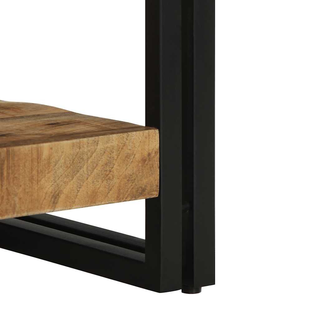 vidaXL Τραπεζάκι σαλονιού 50x50x38 cm Στερεό ακατέργαστο ξύλο Mango