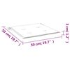 vidaXL Μαξιλάρια Καρέκλας 2 τεμ Κόκκινο Καρό 50x50x3 εκ. Ύφασμα Oxford