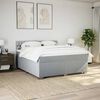 vidaXL &Kappa;&rho;&epsilon;&beta;ά&tau;&iota; Boxspring &mu;&epsilon; &Sigma;&tau;&rho;ώ&mu;&alpha; &Alpha;&nu;&omicron;&iota;&chi;&tau;ό &Gamma;&kappa;&rho;&iota; 180x200 &epsilon;&kappa;. &Upsilon;&phi;&alpha;&sigma;&mu;ά&tau;&iota;&nu;&omicron;