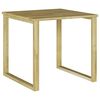 vidaXL Τραπέζι Ξαπλώστρας 3 pcs Καφέ 50.5 x 50 x 46 εκ.