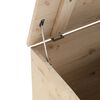 vidaXL Κουτί Αποθήκευσης με Καπάκι RANA 60x49x54εκ. Μασίφ Ξύλο Πεύκου