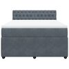 vidaXL &Kappa;&rho;&epsilon;&beta;ά&tau;&iota; Boxspring &mu;&epsilon; &Sigma;&tau;&rho;ώ&mu;&alpha; &Sigma;&kappa;&omicron;ύ&rho;&omicron; &Gamma;&kappa;&rho;&iota; 160x200 &epsilon;&kappa;. &Beta;&epsilon;&lambda;&omicron;ύ&delta;&iota;&nu;&omicron;
