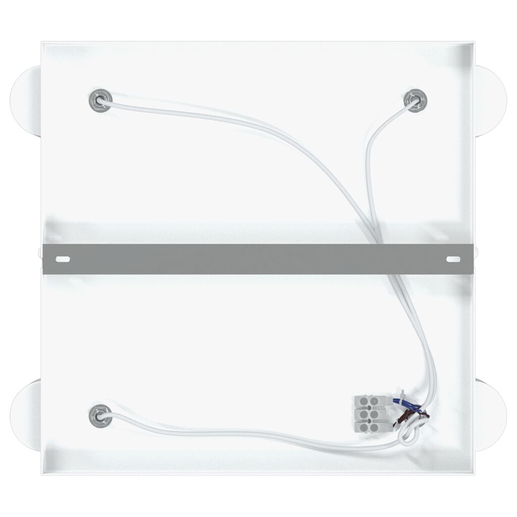 vidaXL Ceiling Spotlight 4 Way Adjustable Λευκό E27