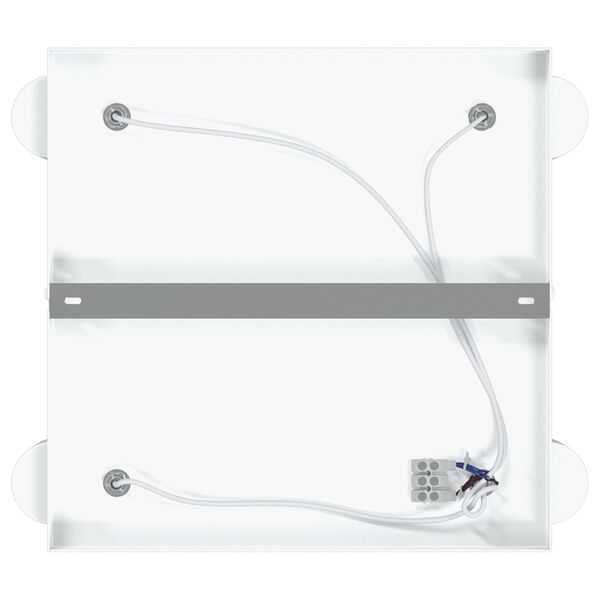 vidaXL Ceiling Spotlight 4 Way Adjustable Λευκό E27