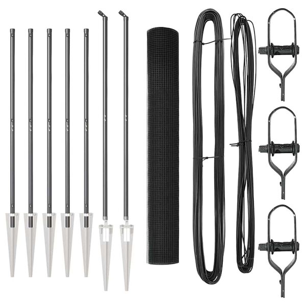 vidaXL &Sigma;&tau;ύ&lambda;&omicron;&sigmaf; &Pi;&epsilon;&rho;&iota;&phi;&rho;ά&xi;&epsilon;&omega;&nu; &Gamma;&kappa;&rho;&iota; 10 x 1,2 &mu; (16 x 16 mm &pi;&lambda;έ&gamma;&mu;&alpha;)