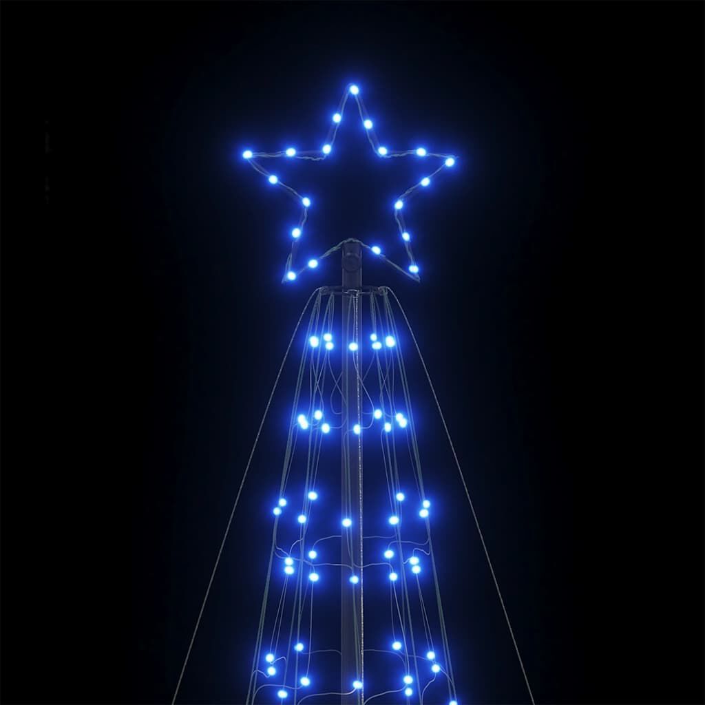 vidaXL Χριστουγεννιάτικο δέντρο LED με καρφιά 1534 LED μπλε 500 εκ.