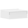 vidaXL Κομοδίνα Κρεμαστά 2 τεμ. Λευκά 40 x 30 x 15 εκ. Επεξ. Ξύλο