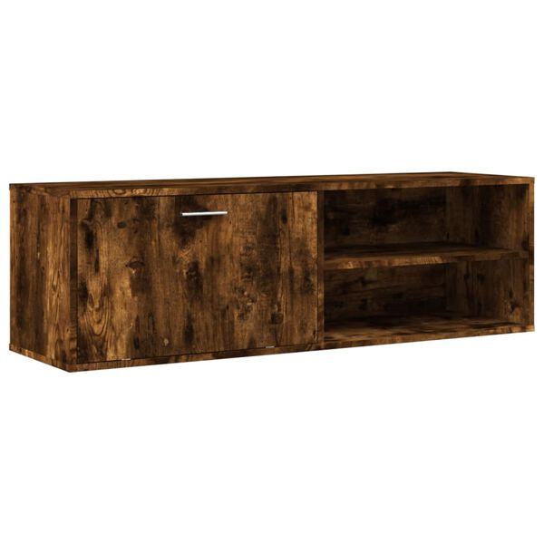 vidaXL Έπιπλο Τηλεόρασης Καπνιστή Δρυς 120x34x37 εκ. Επεξ. Ξύλο