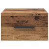 vidaXL Κομοδίνο Παλαιό ξύλο 35 x 35 x 20 εκ Επεξεργασμένο ξύλο