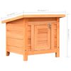 vidaXL Σπιτάκι Γάτας 50x46x43,5 εκ. από Μασίφ Ξύλο Πεύκου και Ελάτης