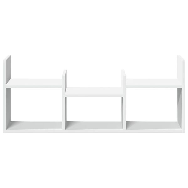 vidaXL Ντουλάπι Τοίχου Λευκό 100x18x40 εκ. από Επεξεργασμένο Ξύλο