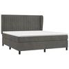 vidaXL &Kappa;&rho;&epsilon;&beta;ά&tau;&iota; Boxspring &mu;&epsilon; &Sigma;&tau;&rho;ώ&mu;&alpha; &Sigma;&kappa;&omicron;ύ&rho;&omicron; &Gamma;&kappa;&rho;&iota; 160x200 &epsilon;&kappa;. &Beta;&epsilon;&lambda;&omicron;ύ&delta;&iota;&nu;&omicron;