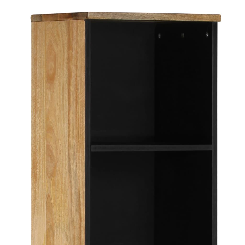 vidaXL Ντουλάπι Μπάνιου 38 x 33 x 160 εκ. από Μασίφ Ξύλο Μάνγκο